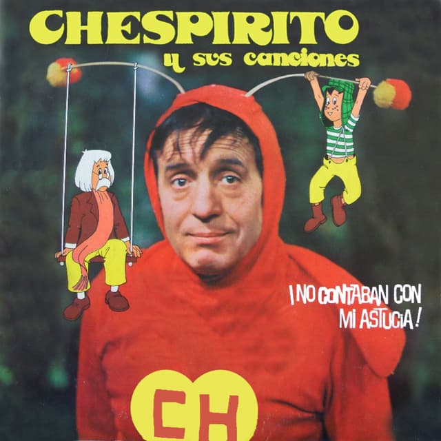 Album cover art for Chespirito y Sus Canciones