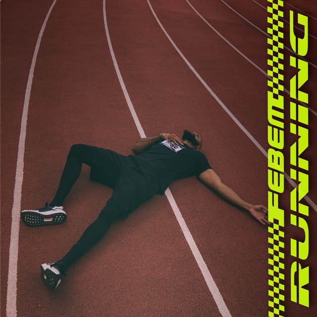 Album cover art for RUNNING