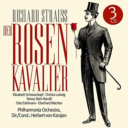 Album cover art for Strauss: Der Rosenkavalier
