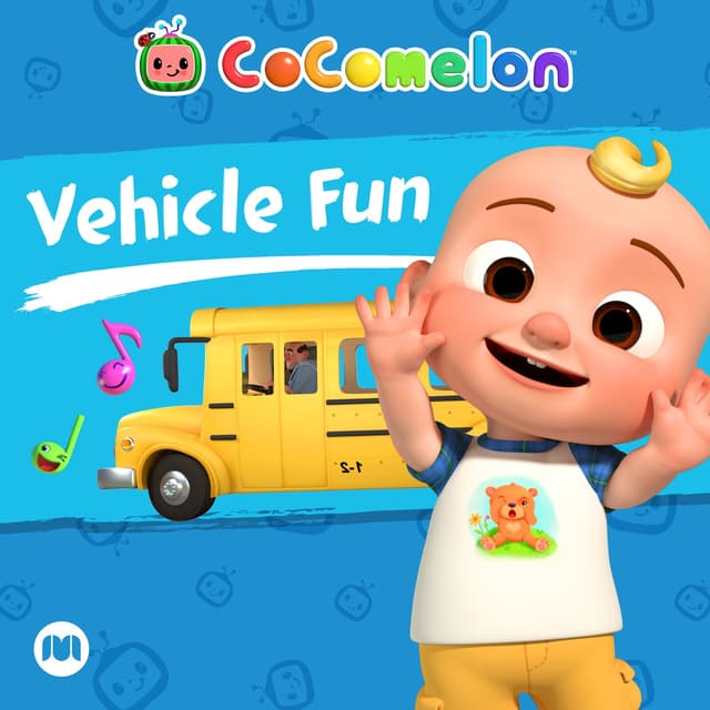 Album cover art for Vehicle Fun with CoComelon