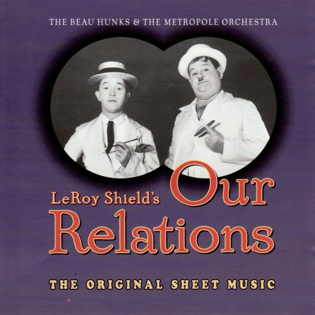 Album cover art for Our Relations - the Original Score by Leroy Shield