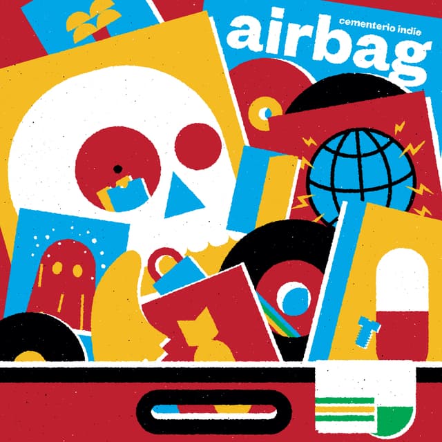 Album cover art for Cementerio Indie