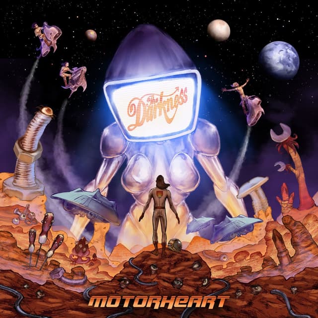 Album cover art for Motorheart