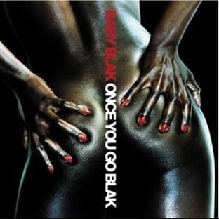 Album cover art for Once U Go Blak