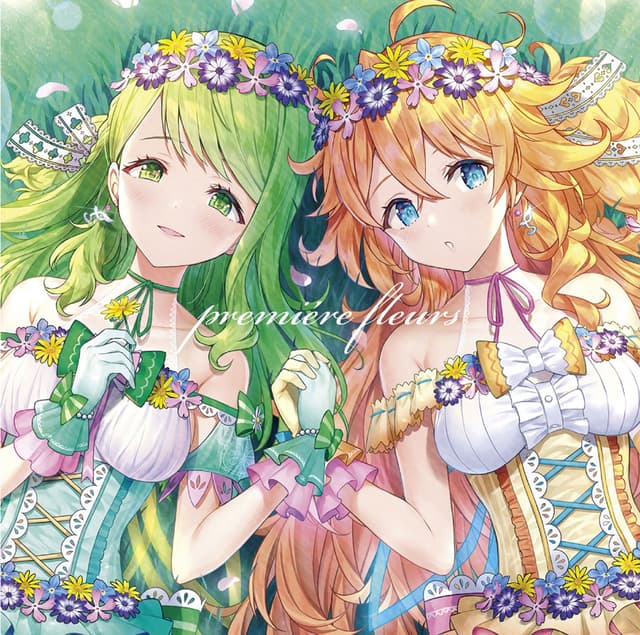 Album cover art for premiére fleurs