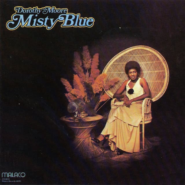 Album cover art for Misty Blue