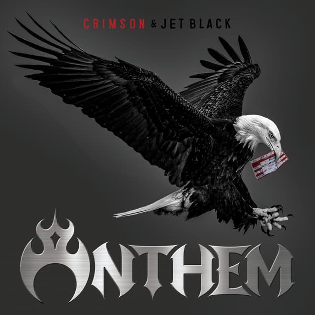 Album cover art for CRIMSON & JET BLACK