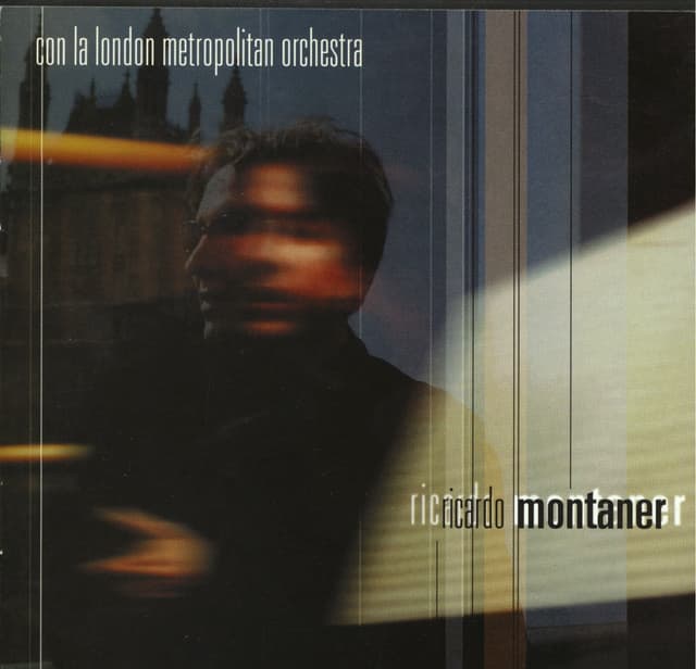 Album cover art for Ricardo Montaner con la London Metropolitan Orchestra
