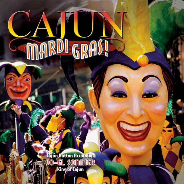 Album cover art for Cajun Mardi Gras