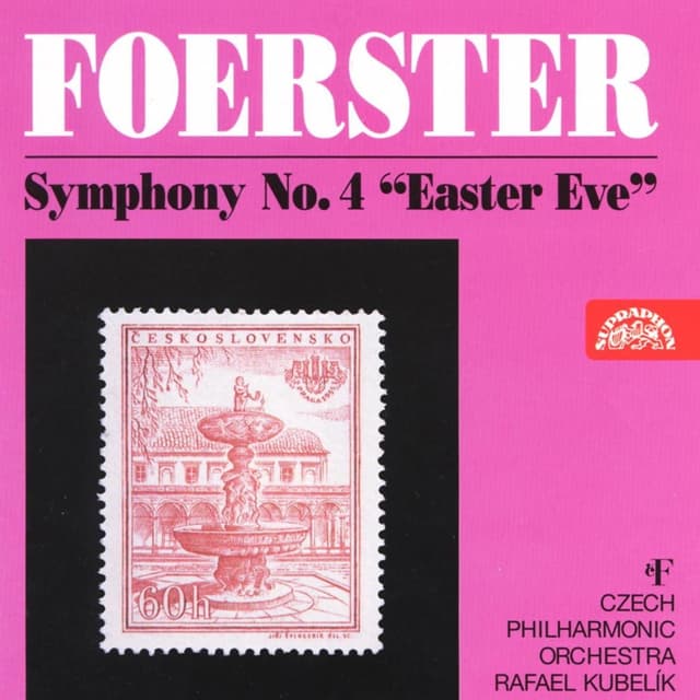 Album cover art for Foerster: Symphony No.4 in C Minor, Op.54 " Easter Eve"