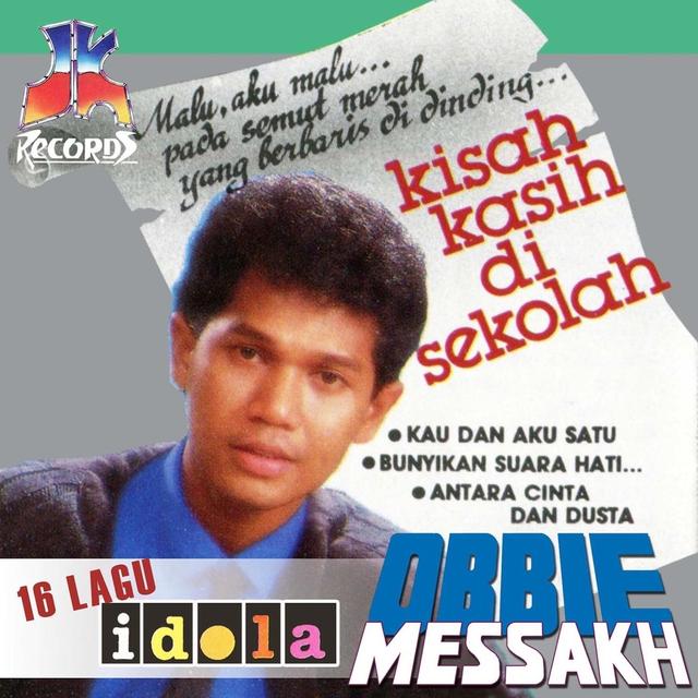 Album cover art for 16 Lagu Lagu Idola Obbie Messakh