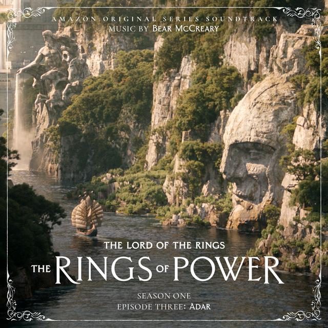 Album cover art for The Lord of the Rings: The Rings of Power