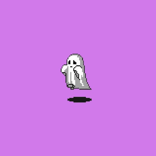Album cover art for a ghost hug