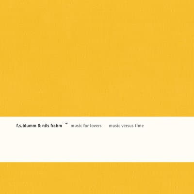 Album cover art for Music for Lovers Music Versus Time