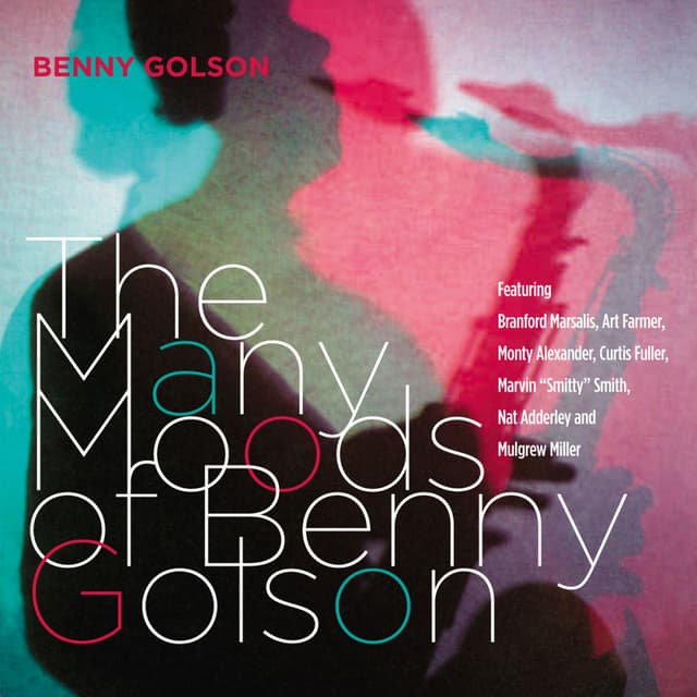 Album cover art for The Many Moods of Benny Golson