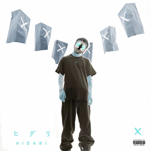 Album cover art for HIDARI