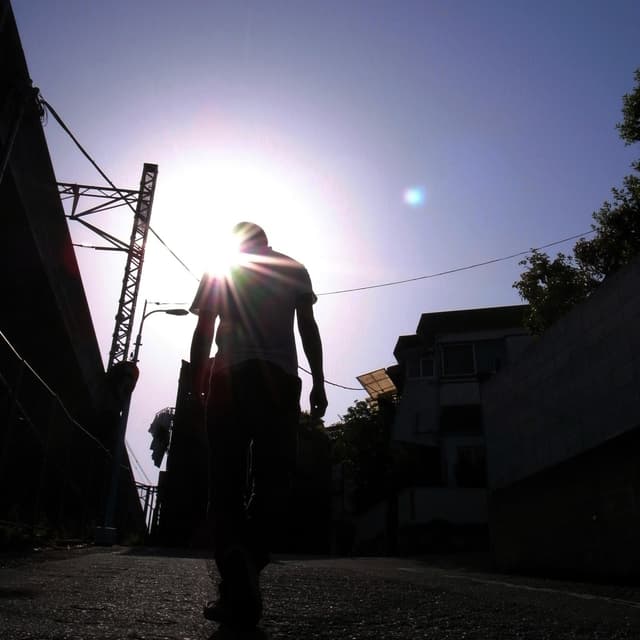 Album cover art for 歩幅と太陽