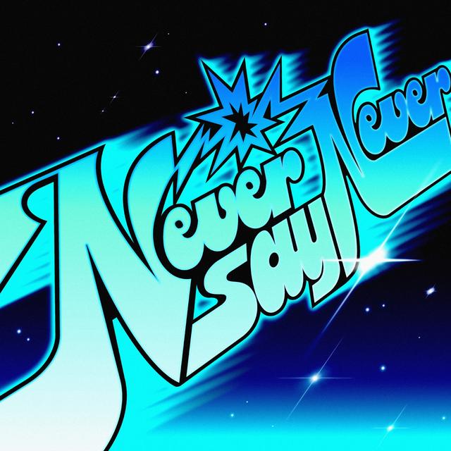 Album cover art for NEVER SAY NEVER