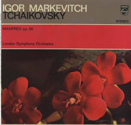 Album cover art for Tchaikovsky: Manfred Symphony