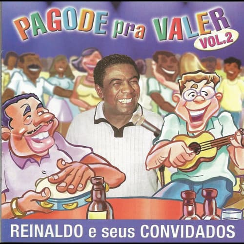Album cover art for Pagode pra valer vol. 2