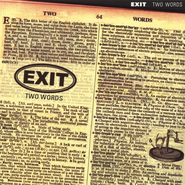 Album cover art for Two Words