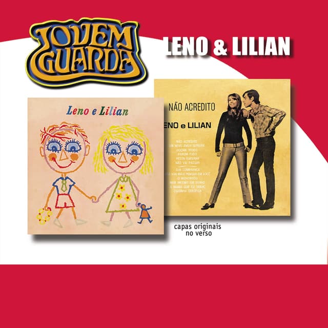 Album cover art for Jovem Guarda 35 Anos Leno & Lilian-Vol. 1