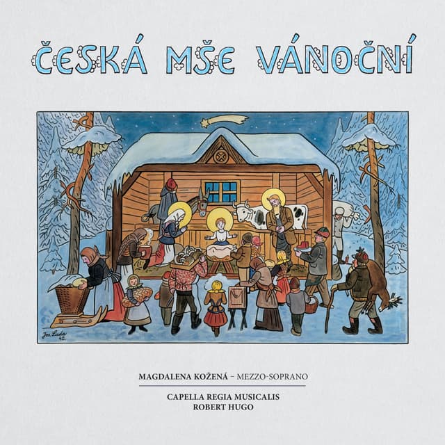 Album cover art for Česká mše vánoční