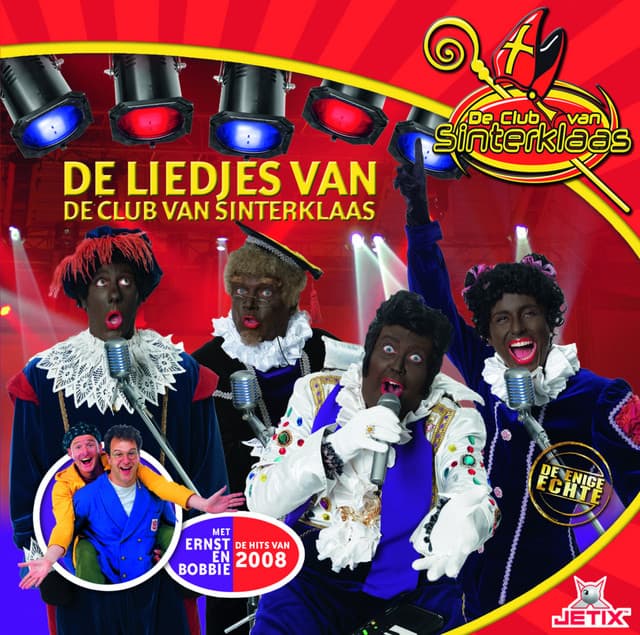 Album cover art for De liedjes van De Club van Sinterklaas 2008