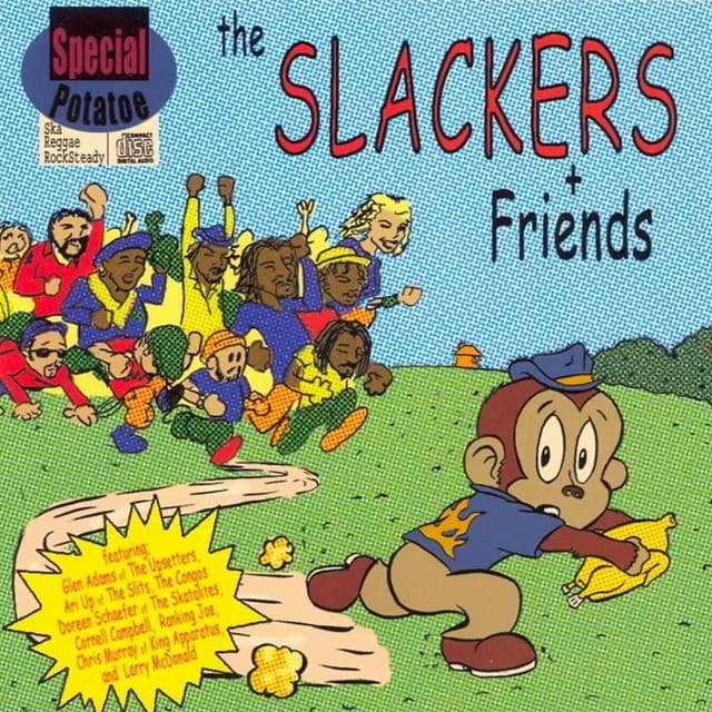 Album cover art for The Slackers and Friends