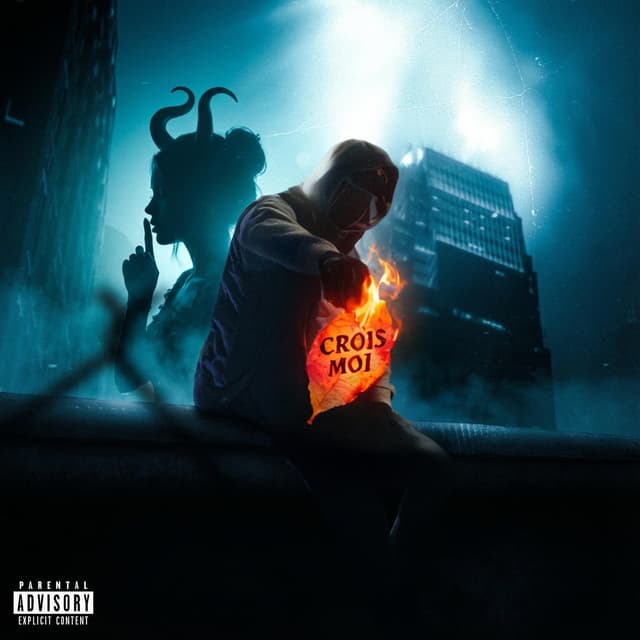 Album cover art for Crois-moi