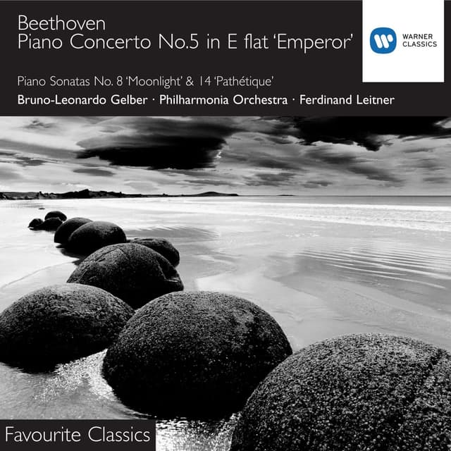 Album cover art for Beethoven: Piano Concerto No 5; Sonatas etc.