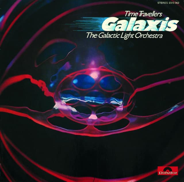 Album cover art for Time Travellers Galaxis