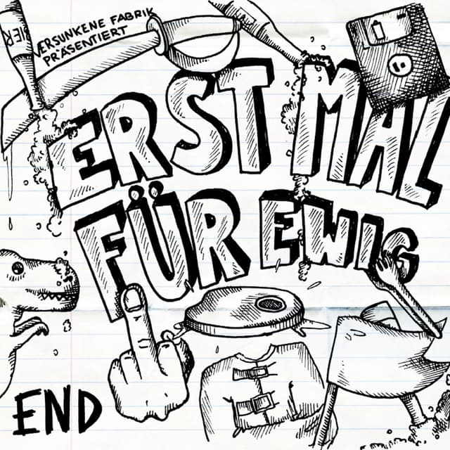 Album cover art for Erst mal für ewig