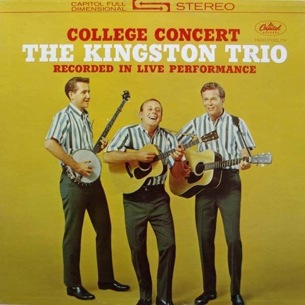 Album cover art for College Concert