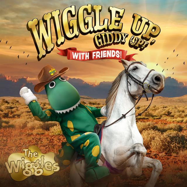 Album cover art for Wiggle Up, Giddy Up - With Friends!