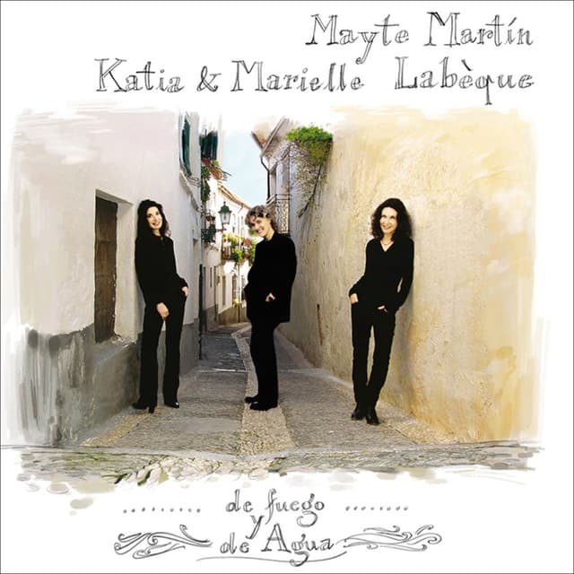 Album cover art for De Fuego y de Agua