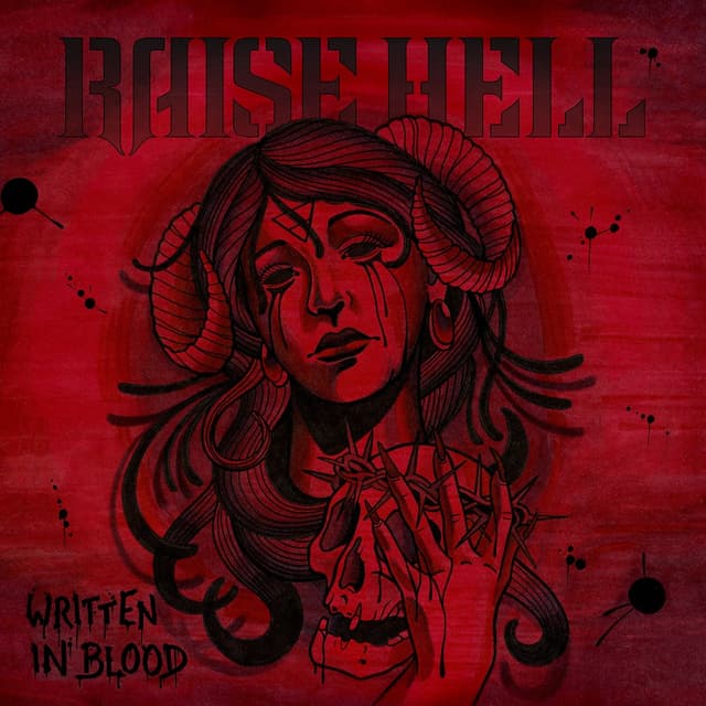 Album cover art for Written in Blood