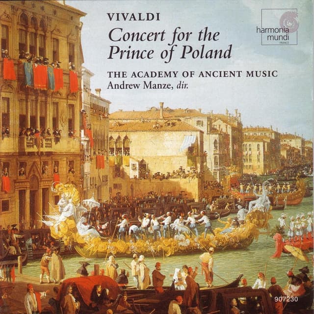 Album cover art for Vivaldi: Concert for the Prince of Poland