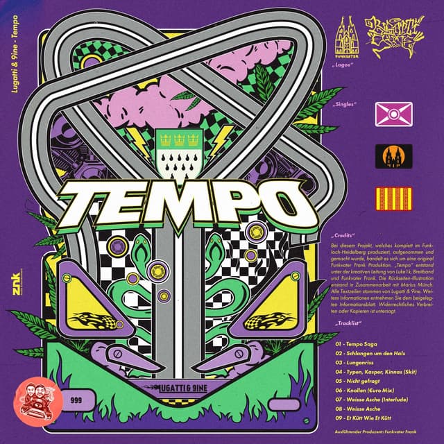 Album cover art for TEMPO