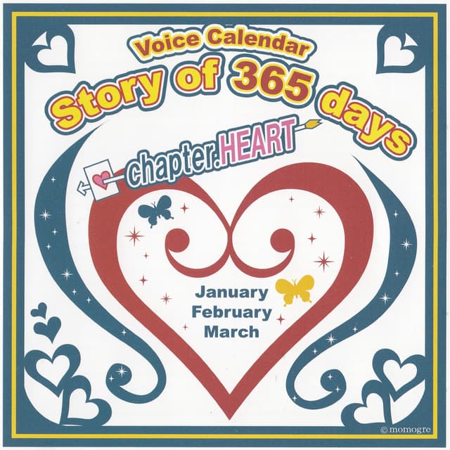 Album cover art for Story of 365 days ~chapter. HEART~