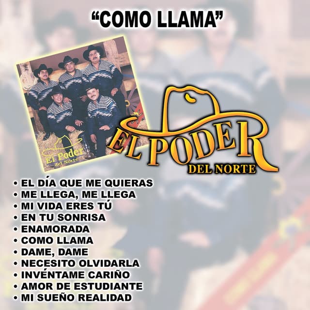 Album cover art for Como Llama