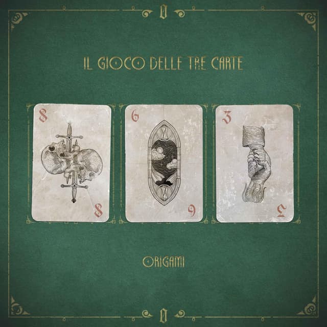Album cover art for Il gioco delle tre carte