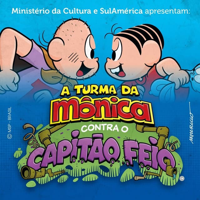 Album cover art for Turma da Mônica Contra Capitão Feio