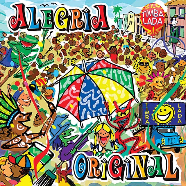 Album cover art for Alegria Original