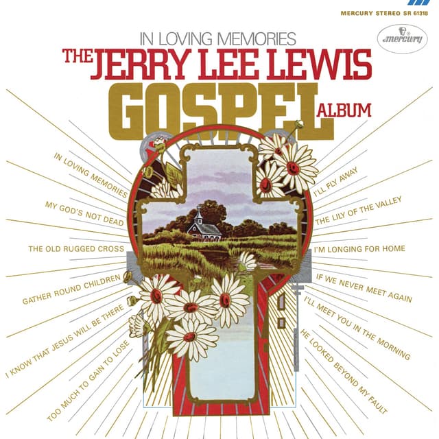 Album cover art for In Loving Memories - The Jerry Lee Lewis Gospel Album