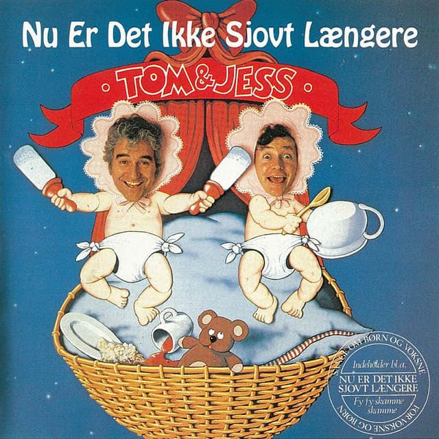 Album cover art for Nu Er Det Ikke Sjovt Længere