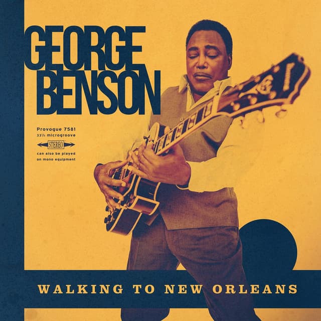 Album cover art for Walking to New Orleans