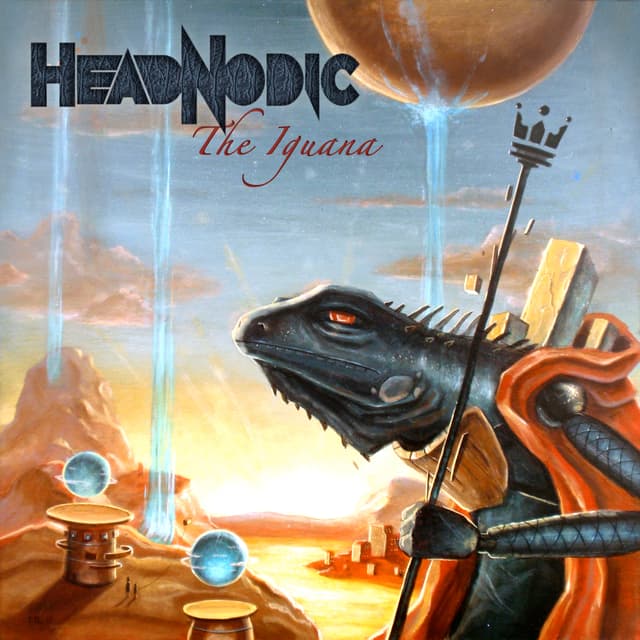 Album cover art for The Iguana