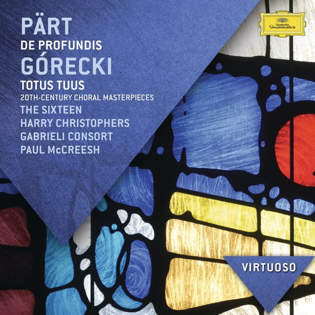 Album cover art for Pärt: De Profundis - Gorecki: Totus Tuus