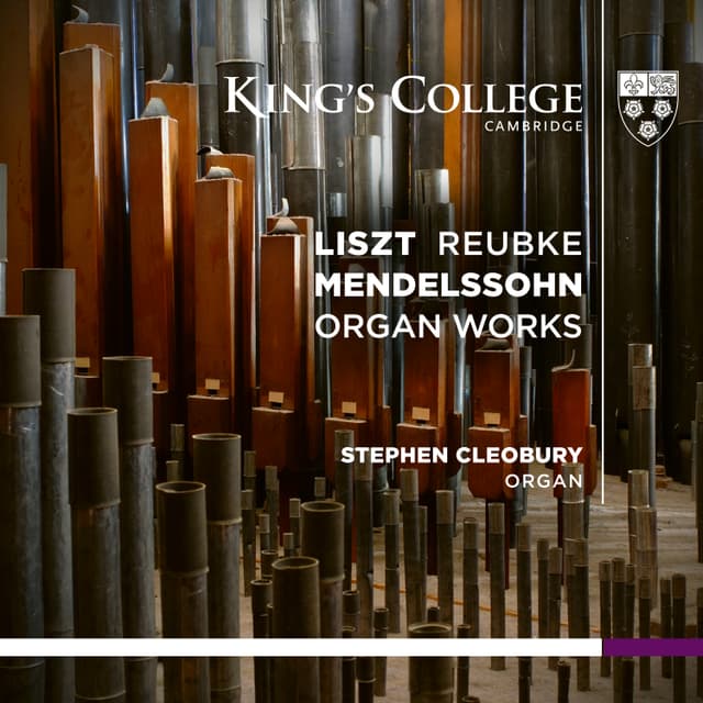 Album cover art for Liszt - Mendelssohn - Reubke: Organ Works